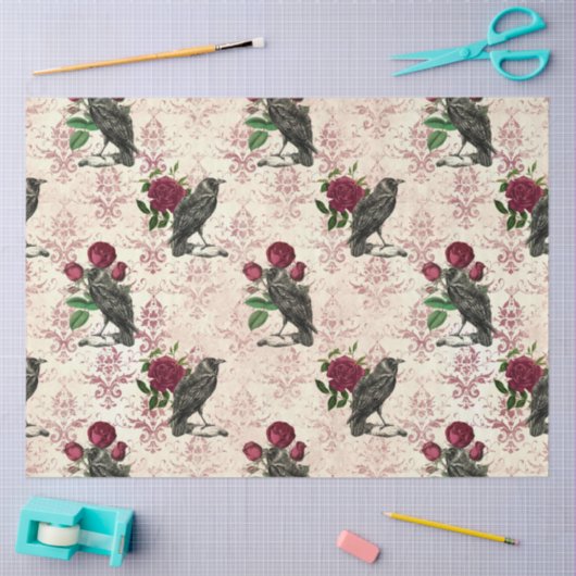 Design der Gothic Countenance 14 Seidenpapier (Basteln)