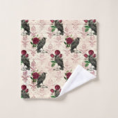 Design der Gothic Countenance 16 Badhandtuch Set (Waschlappen)