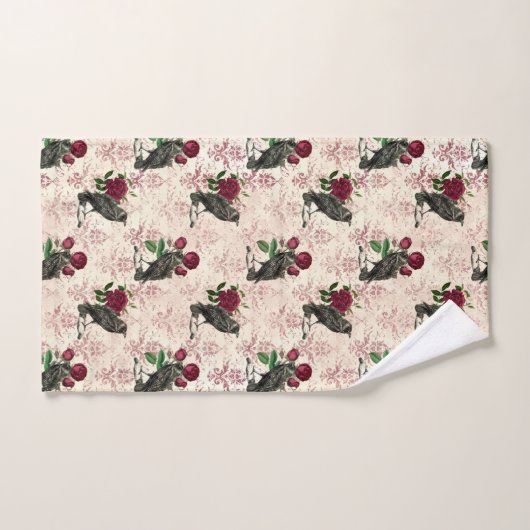 Design der Gothic Countenance 16 Badhandtuch Set (Handtuch)