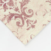 Design der Gothic Countenance 16 Fleecedecke (Ecke)