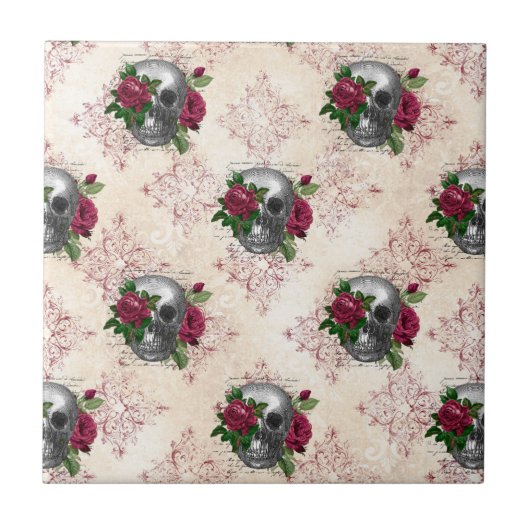 Design der Gothic Countenance 16 Fliese (Vorderseite)