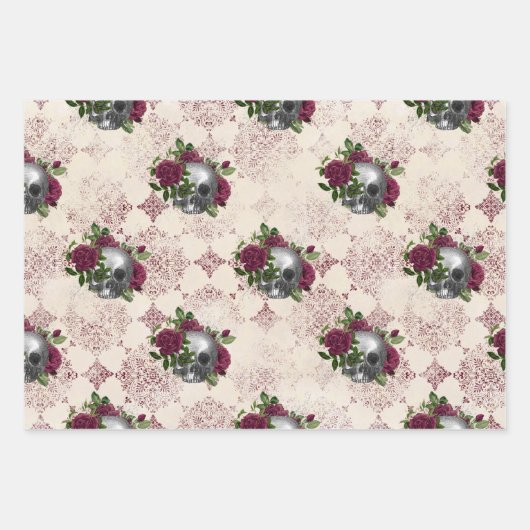 Design der Gothic Countenance 16 Geschenkpapier Set (Vorderseite 3)