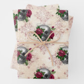 Design der Gothic Countenance 16 Geschenkpapier Set (Beispiel)