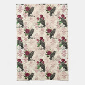 Design der Gothic Countenance 16 Geschirrtuch (Vertikal)