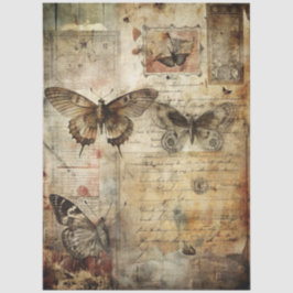 Design der Gothic Junk Journal-Serie 18 Seidenpapier