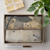 Design der Gothic Junk Journal-Serie 4 Seidenpapier (Geschenk)