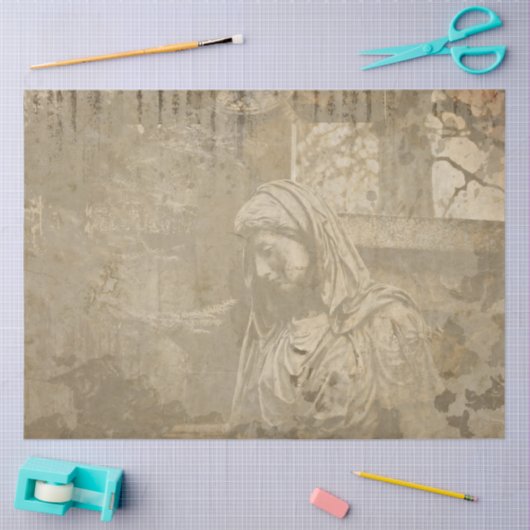 Design der gotischen Engel-Serie 5 Seidenpapier (Basteln)