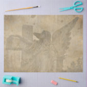 Design der gotischen Engel-Serie 9 Seidenpapier (Basteln)