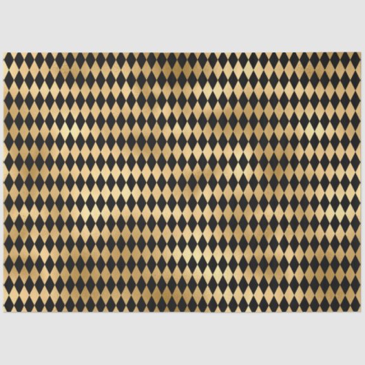 Design der gotischen Goldenen Serie 18 Seidenpapier (Vorderseite)