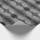 Design der Graueisblase Geschenkpapier (Ecke)