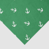 Design der Green und Navy Nautical Series 11 Seidenpapier (Ausschnitt)