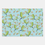 Design der Grünbaum-Frog-Muster Geschenkpapier Set (Vorderseite 2)