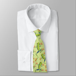 Design der Grünbaum-Frog-Muster Krawatte
