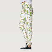 Design der Grünbaum-Frog-Muster Leggings (Links)