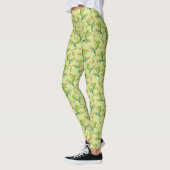 Design der Grünbaum-Frog-Muster Leggings (Links)