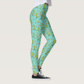 Design der Grünbaum-Frog-Muster Leggings (Rechts)