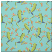Design der Grünbaum-Frog-Muster Stoff (Muster)