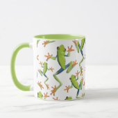 Design der Grünbaum-Frog-Muster Tasse (Links)
