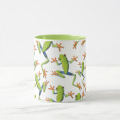 Design der Grünbaum-Frog-Muster Tasse (Zentrum)