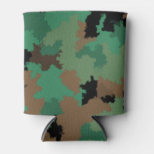 Design der grünen Armee Dschungel-Camouflage Dosenkühler