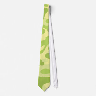 Design der grünen Camouflage Krawatte