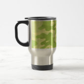 Design der grünen Camouflage Reisebecher (Links)