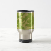 Design der grünen Camouflage Reisebecher (Mittel)