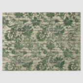 Design der grünen Papierreihe Ephemera 21 Seidenpapier (Vorderseite)