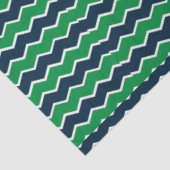 Design der grünen und maritimen Serie 2 Seidenpapier (Ausschnitt)