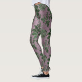 Design der grünen Velours-Serie 18 Leggings (Links)