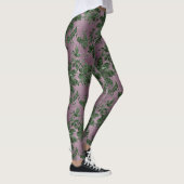 Design der grünen Velours-Serie 18 Leggings (Rechts)