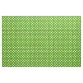 Design der grünen weißen Liebe Herzmuster Stoff (Yard (91,4 cm))