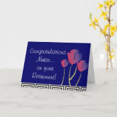 Design der Grußkarten für Krankenschwestern Karte (Gelbe Blume)