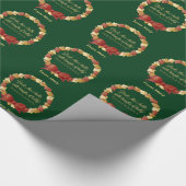 Design der Hallen-Texte Geschenkpapier (Ecke)