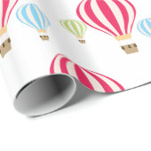 Design der Heißluftballons Geschenkpapier (Rolleneckpunkt)