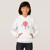 Design der Heißluftballons Hoodie (Vorne ganz)