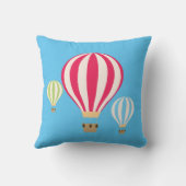 Design der Heißluftballons Kissen (Rückseite)