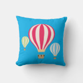 Design der Heißluftballons Kissen (Vorderseite)