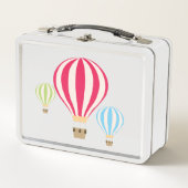 Design der Heißluftballons Metall Brotdose (Vorderseite)