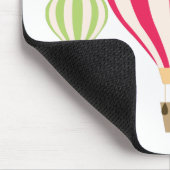 Design der Heißluftballons Mousepad (Ecke)