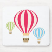 Design der Heißluftballons Mousepad (Vorne)