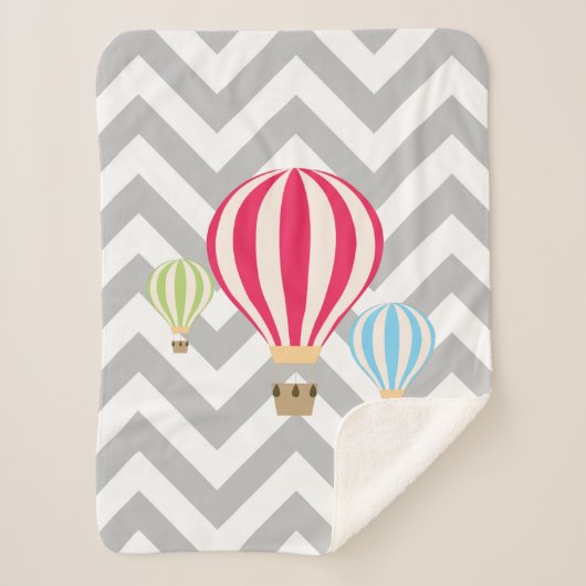 Design der Heißluftballons Sherpadecke (Vorderseite)