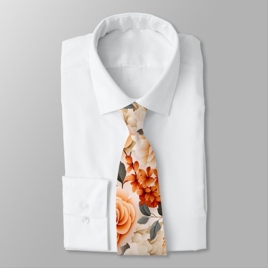 Design der Herbstflorreihe 10 Krawatte (Gebunden)