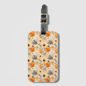 Design der Herbstflorreihe 1 Gepäckanhänger (Vorderseite Vertikal)