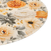 Design der Herbstflorreihe 1 Schneidebrett (Ecke)