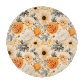 Design der Herbstflorreihe 1 Schneidebrett (Vorderseite)