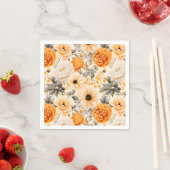 Design der Herbstflorreihe 1 Serviette (Beispiel)