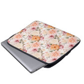 Design der Herbstflorreihe 2 Laptopschutzhülle (Vorne Knopf)