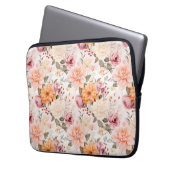 Design der Herbstflorreihe 2 Laptopschutzhülle (Vorderseite Links)