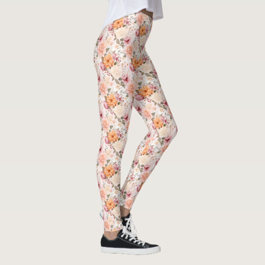 Design der Herbstflorreihe 2 Leggings (Rechts)